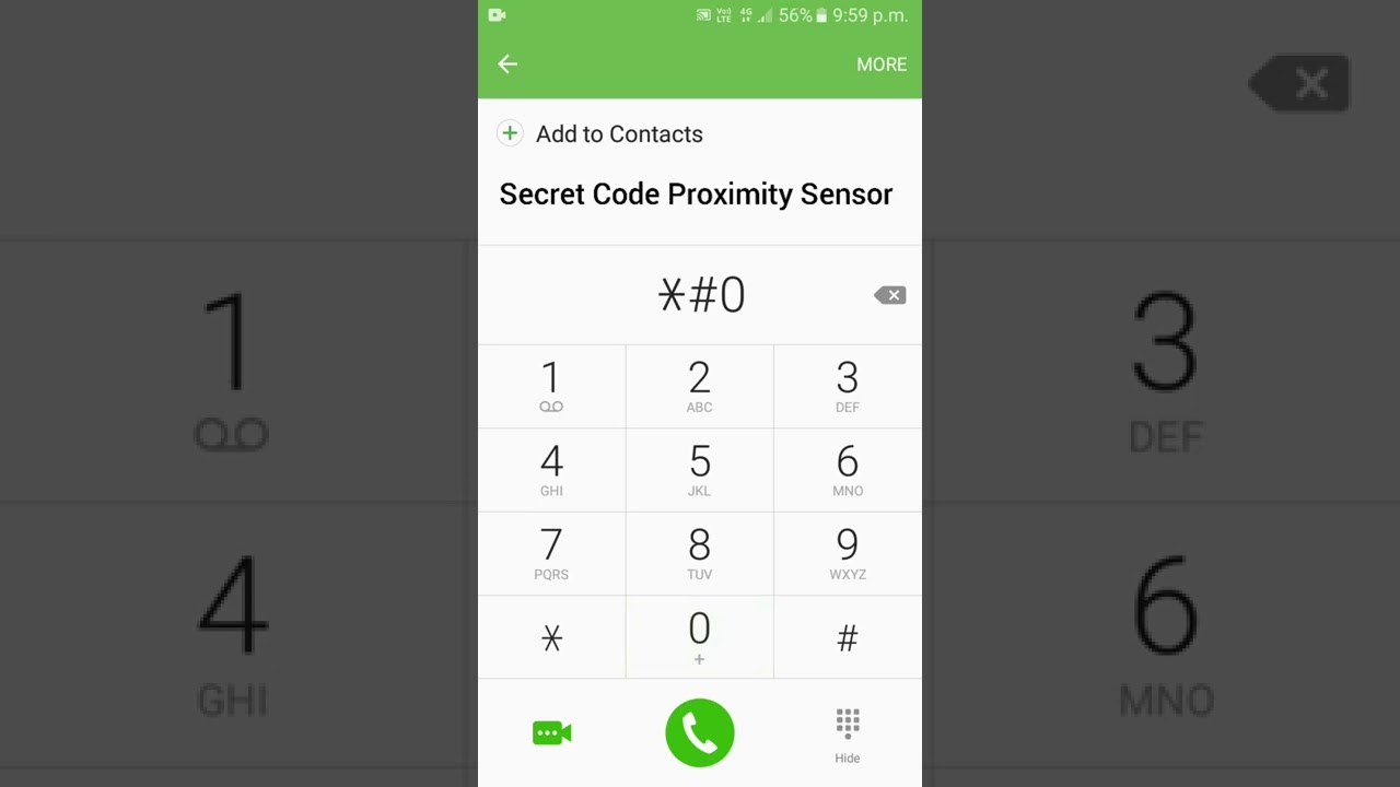 secret code 😍| proximity sensor secret code #shorts #viral #secretcode