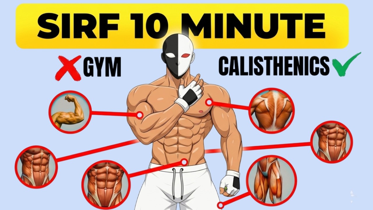 Build Body at HOME Fast (easy tips) | Full HOME WORKOUT PLAN for Beginners| CAPTAIN MASK