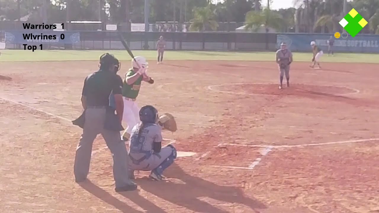 District Championship Game - Jupiter Warriors at Wellington Wolverines Varsity Softball