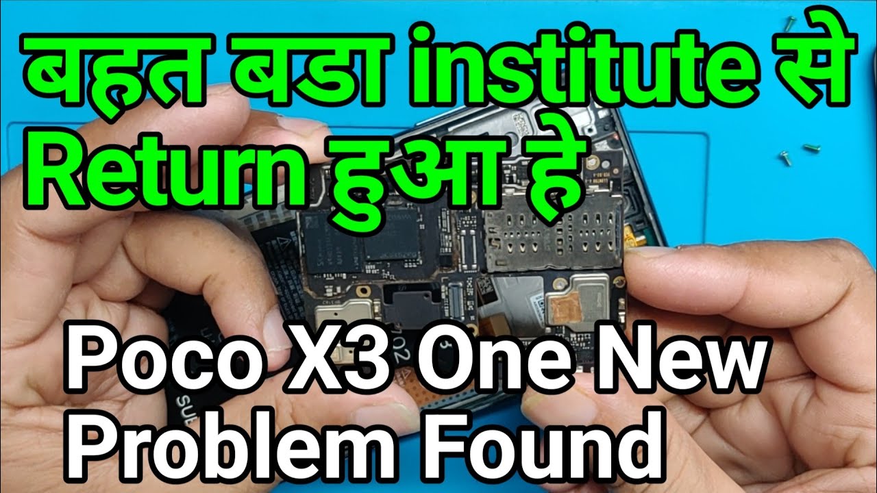 Poco X3 Dead Solution A New Trick @JYOTSNAMOBILECARE