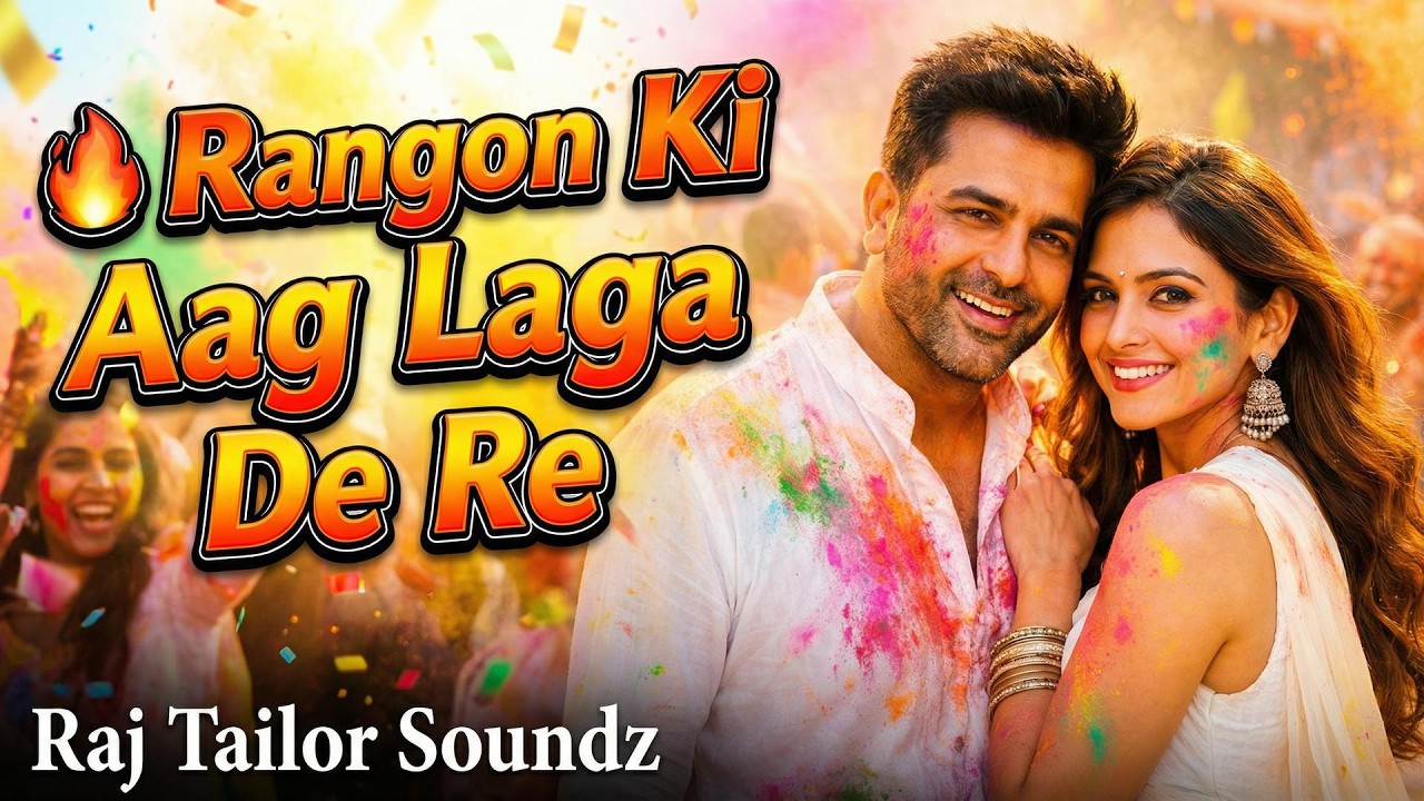 Rangon Ki Aag Laga De Re Official Video | Holi 2026 Dhol Dance Anthem | Raj Tailor Soundz