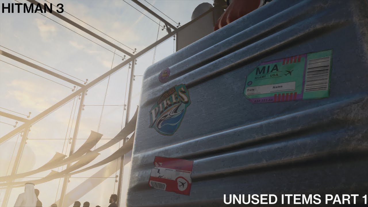 Hitman 3 | Unused Items Part 1