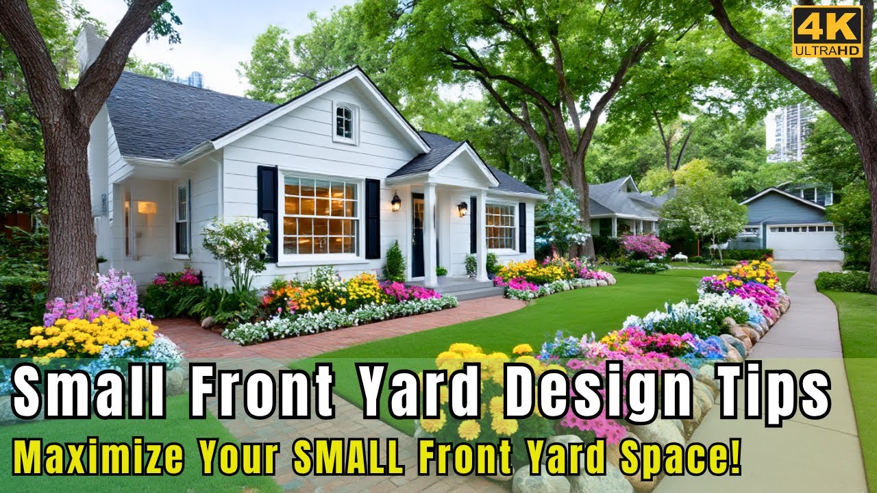 Small Front Yard Design Tips | Maximize Your SMALL Front Yard Space!