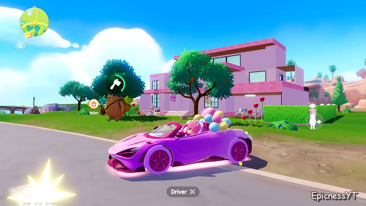 HEARTOPIA - NEW BALLOON PARTY CAR SKIN - GAMEPLAY PART 79 [ PC HD 60FPS ]