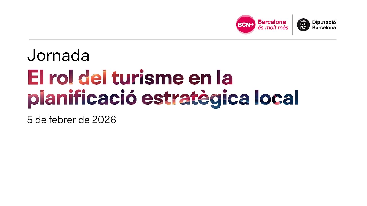 Presentació estudi El rol del turisme en les agendes urbanes locals