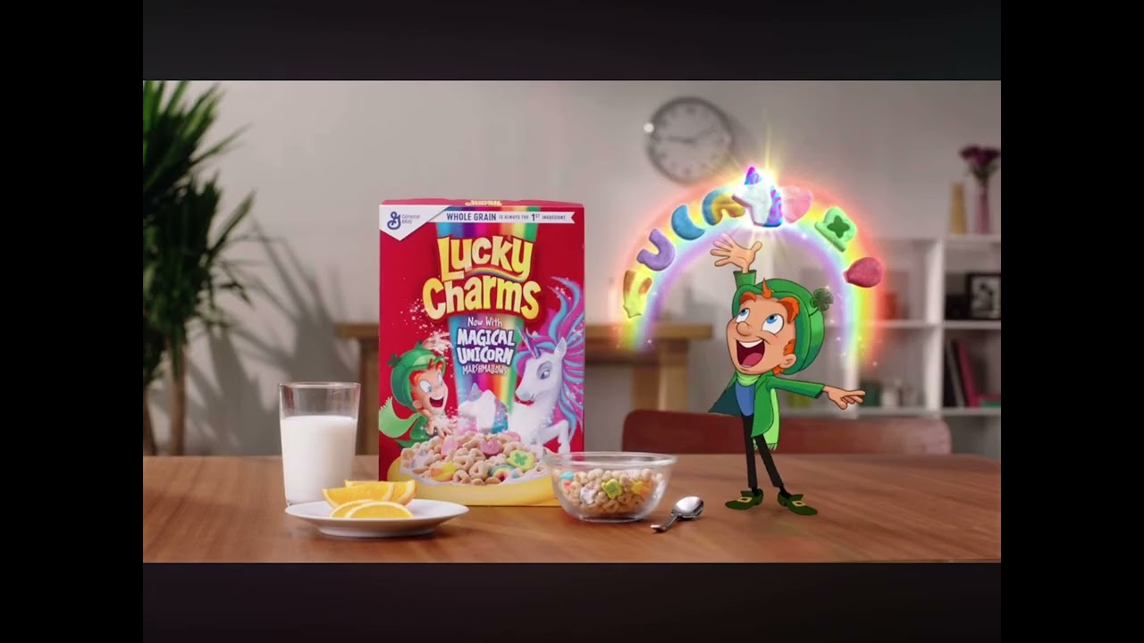 Lucky charms unicorn cereal