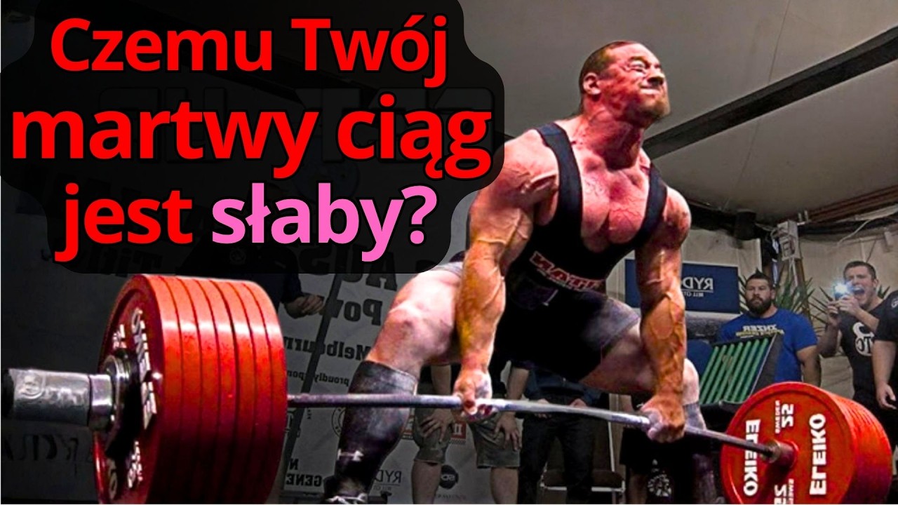 Te 3 mordercze ćwiczenia dołożą Ci 30kg do ciągu