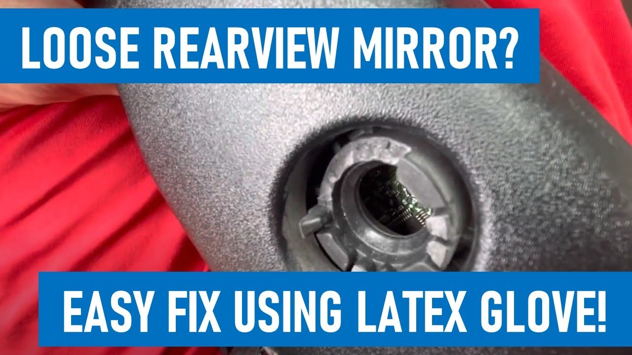 How to Fix a Loose Rear View Mirror Fast!