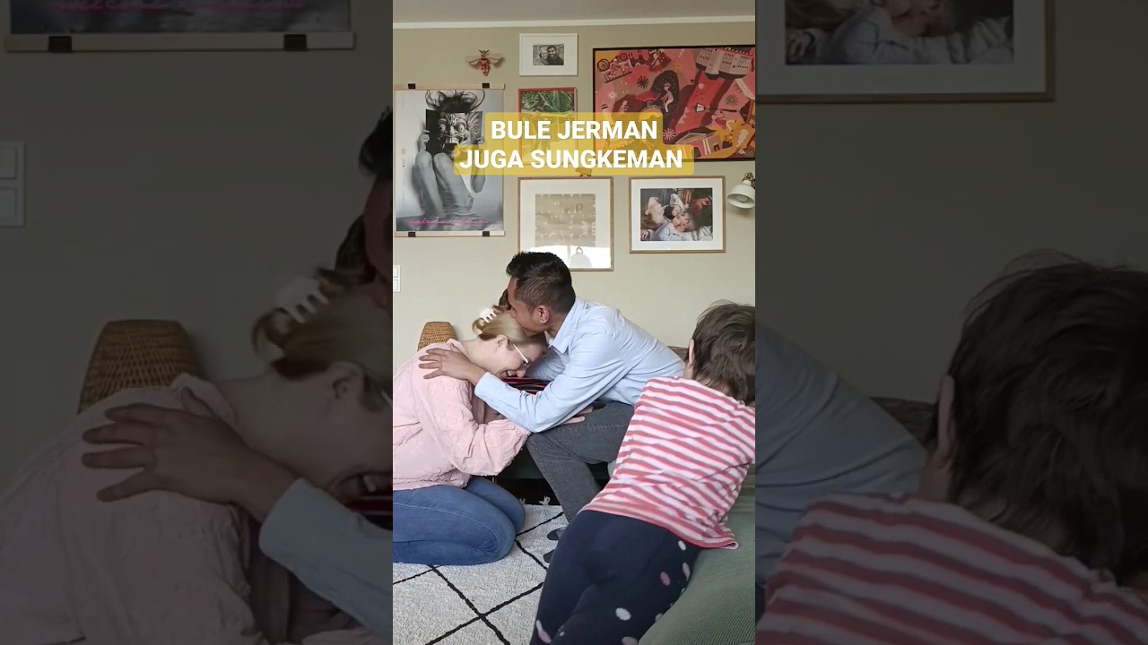 BULE JERMAN SUNGKEMAN SAMA SUAMI JAWA#ISTRIBULE #sungkeman #jawatengah #anakbule