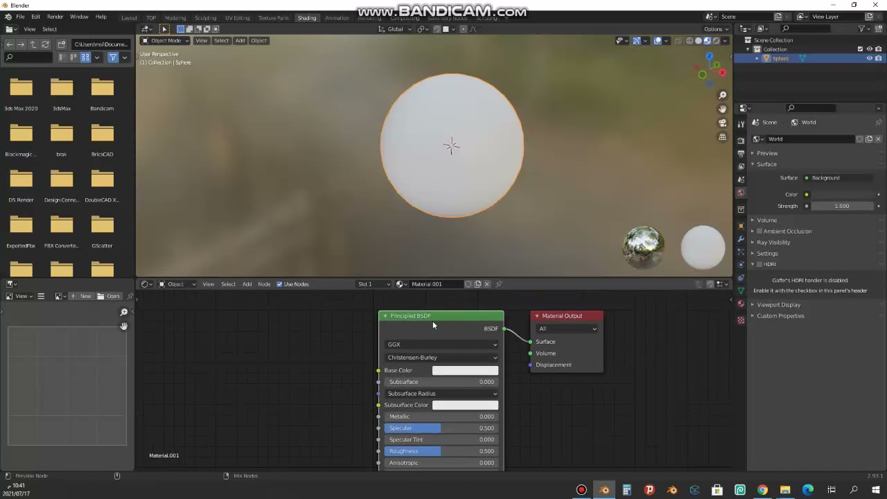 اسرع طريقة لصنع الخامة في blender.