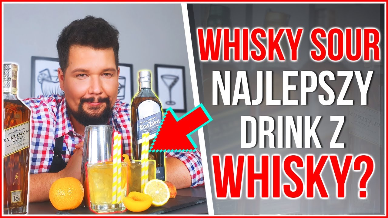 Jak zrobić WHISKY SOUR? | PROSTY DRINK Z WHISKY - PRZEPIS | DOMOWE DRINKI #5