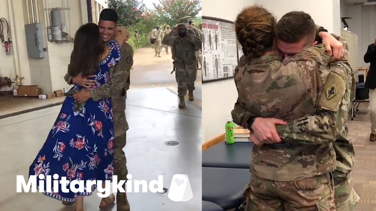 Homecoming hugs are better than flowers and candy | Militarykind
