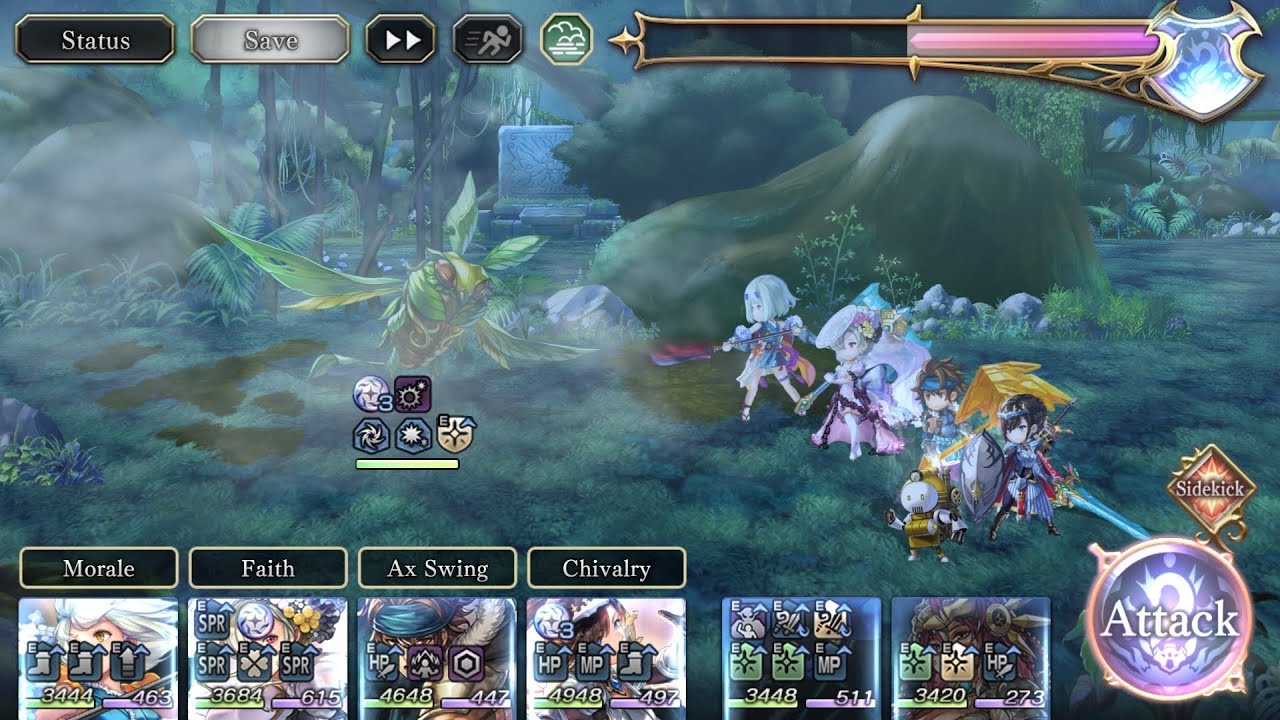 Another Eden: Wetlands Master vs Awakened Fire Zone & Benedict
