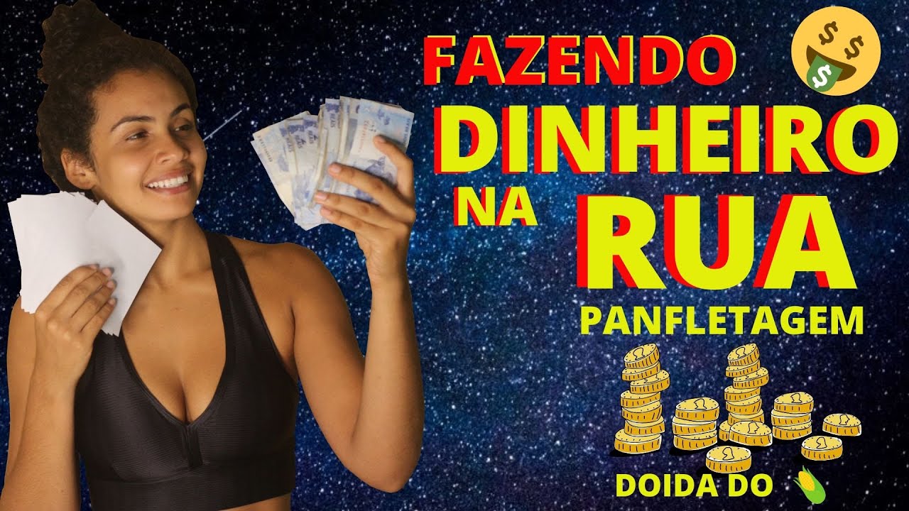 Como GANHAR DINHEIRO na rua | panfletagem | Venda de rua| Doidos do Milhão | Larissa Carreiro
