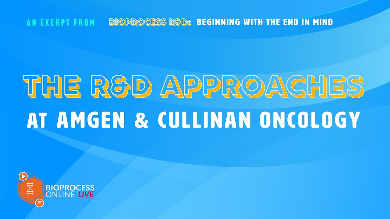 The R&D Approaches At Amgen & Cullinan Oncology