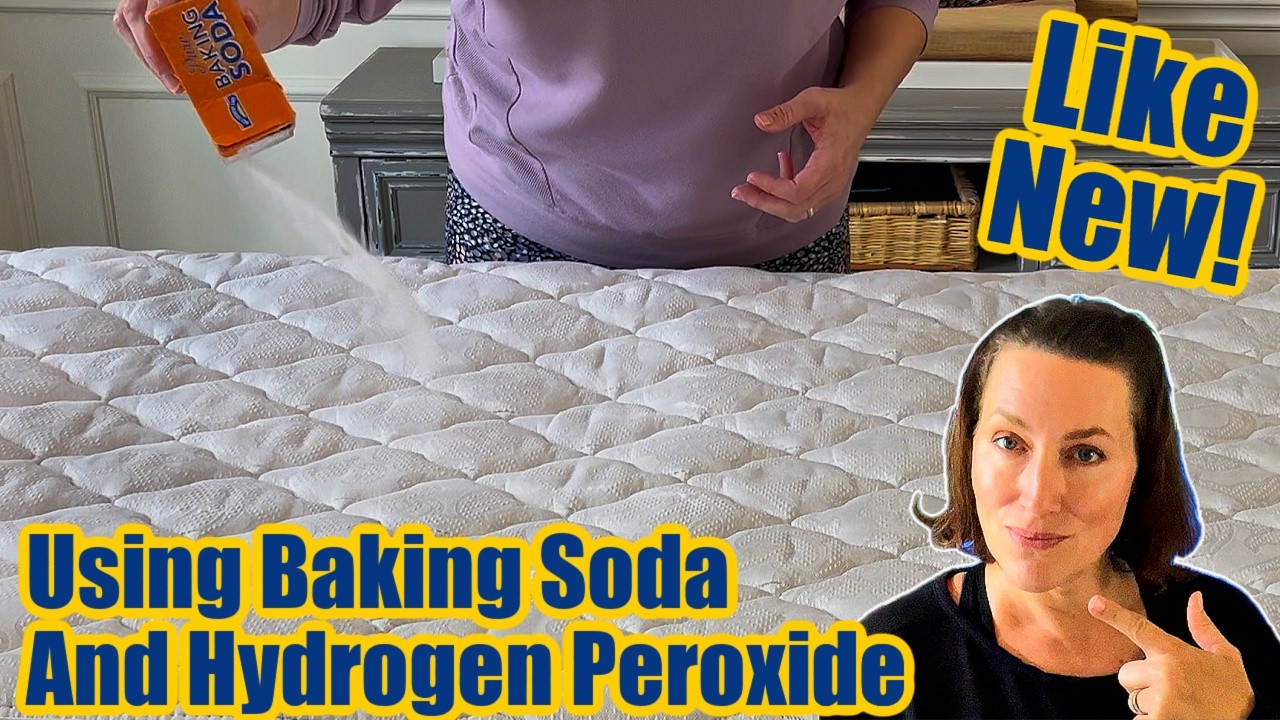 How To Clean A Mattress At Home (Using A Vacuum Cleaner, Baking Soda & Hydrogen Peroxide For Stains)