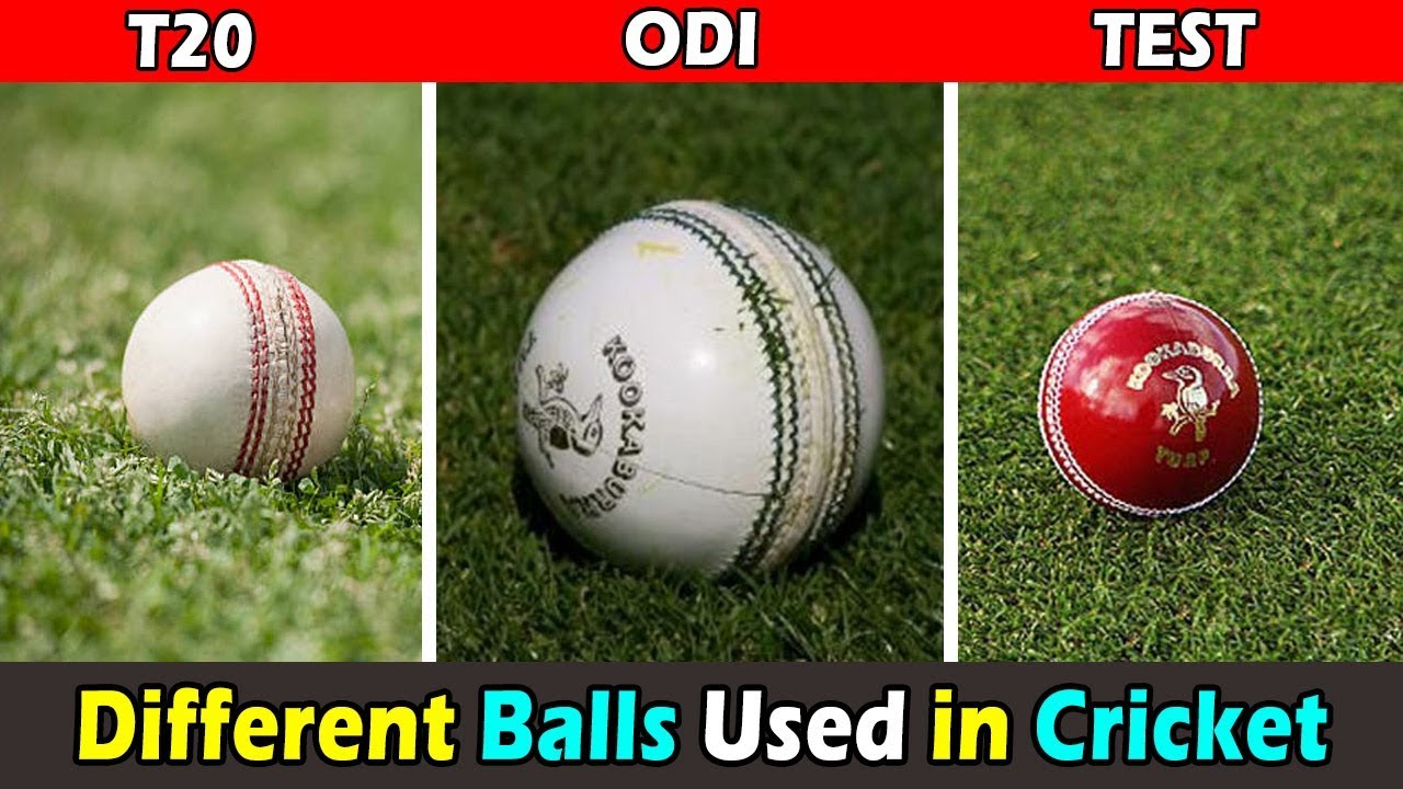 Know How Different Type of Balls are Used in International Cricket