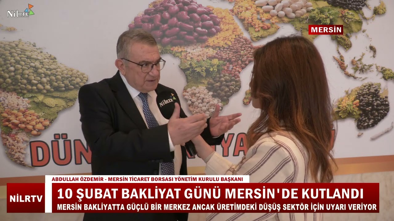 Bakliyat Üretimi Çöküş Yolunda | Mersin Ticaret Borsası Başkanı Abdullah Özdemir Uyarıyor