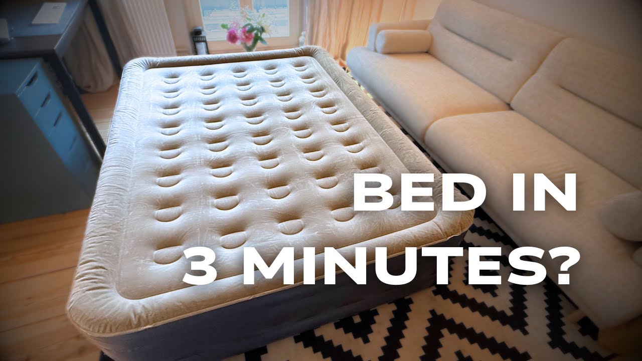 Bed in 3 Minutes? iDOO Inflatable Mattress Unboxing & Honest Review