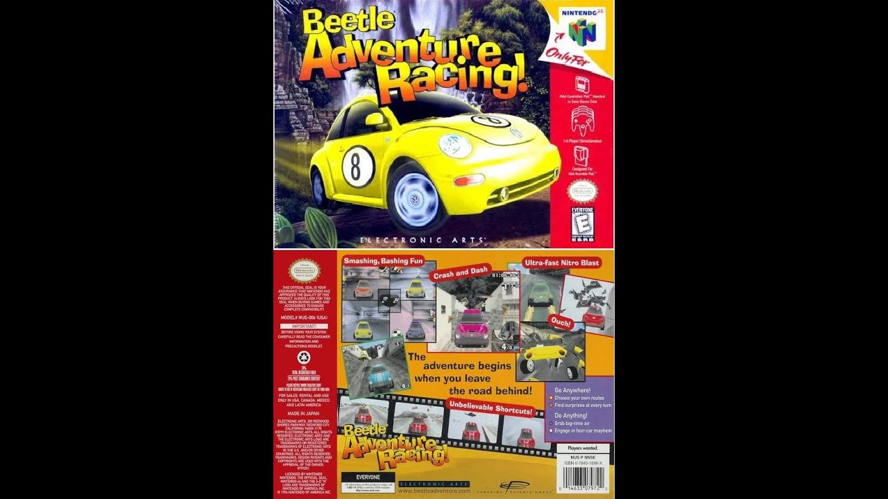 Beetle Adventure Racing! (Nintendo 64) - Game Play