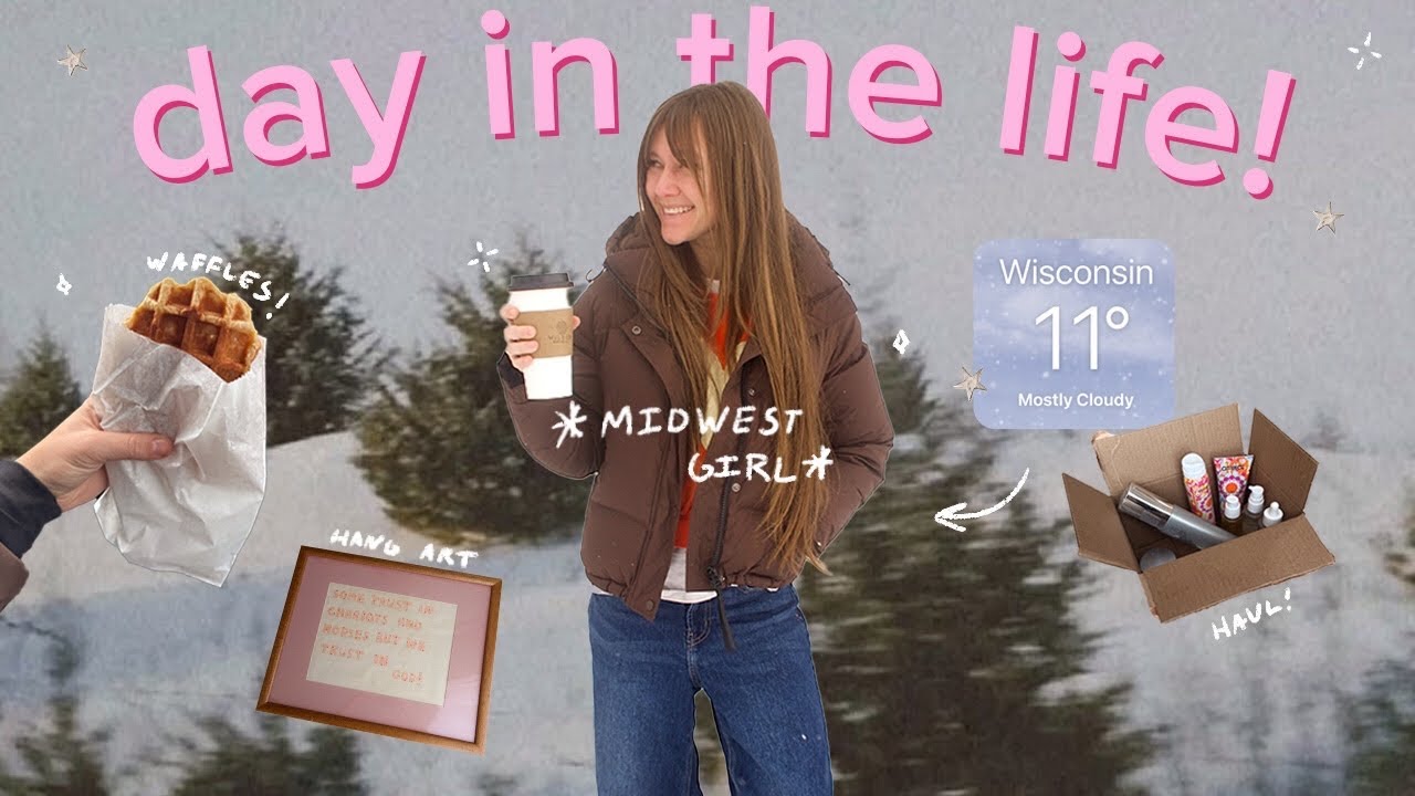 a cozy winter reset ☕️ trying a waffle spot, cute poshmark find, cleaning the house! WINTER VLOG
