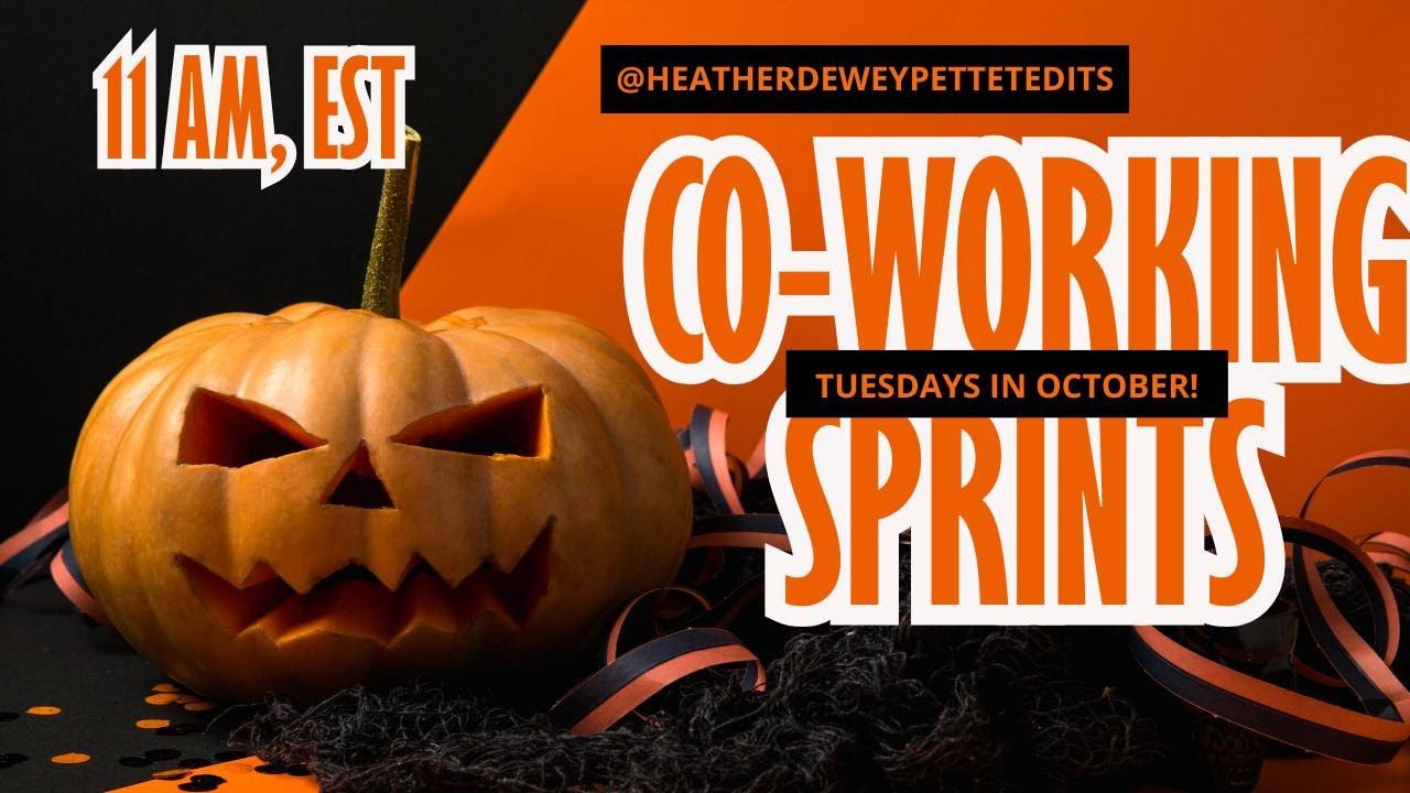 Co-Working Sprints for Heart Breathings  I   Write or Edit with Me!