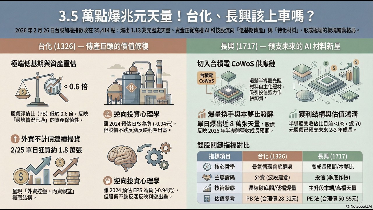 3.5萬點爆兆元天量！台化,長興該上車嗎 #Ai9韭是要贏 #台股 #投資 #理財 #台化 #長興