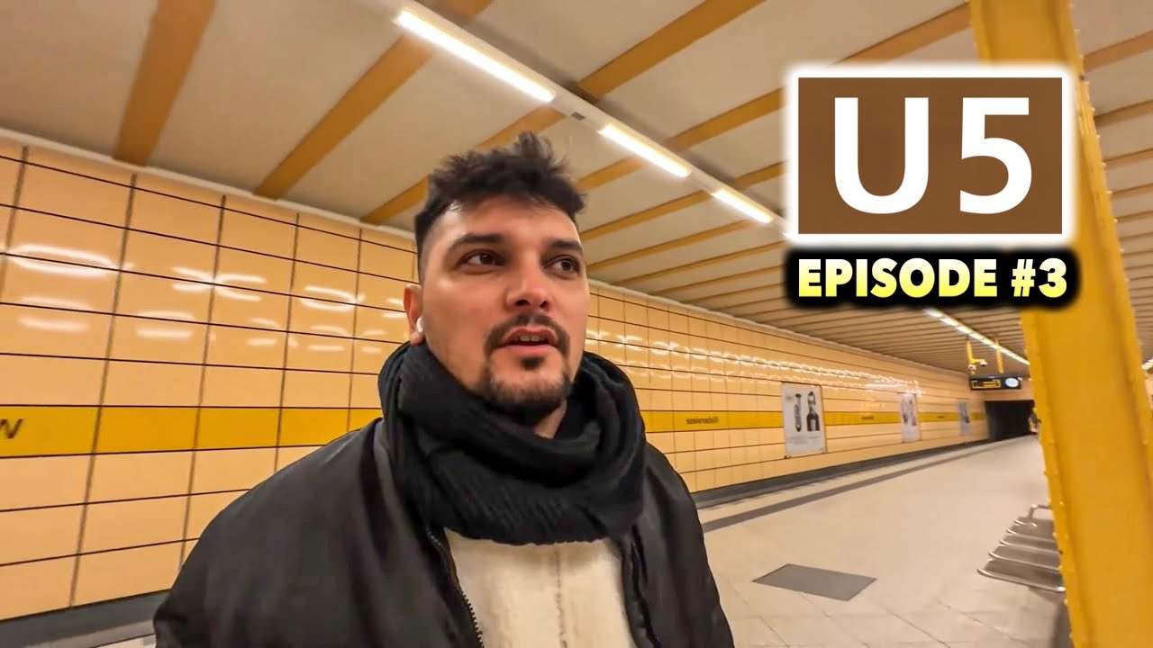 Hier leben viele Obdachlose und Touristen! 🤯 (BERLIN U-BAHN TOUR)