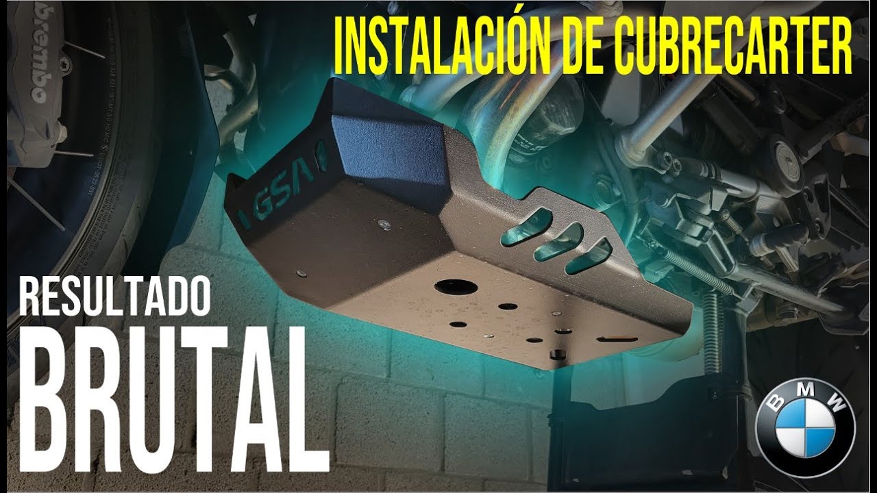 Cubre cárter robusto y económico para BMW R1250GSA