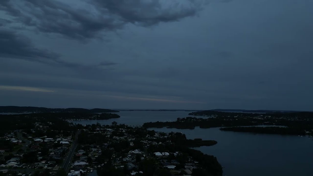 DJI Mini 3 Pro First Flight Near Toronto NSW Australia, Stunning 120m Aerial Views of Lake Macquarie