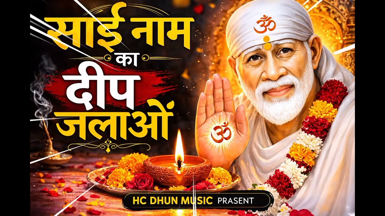 साई नाम का दीप जलाओ | सुंदर साई बाबा भजन | HC Dhun Music Present | Sai Baba Bhajan 2026