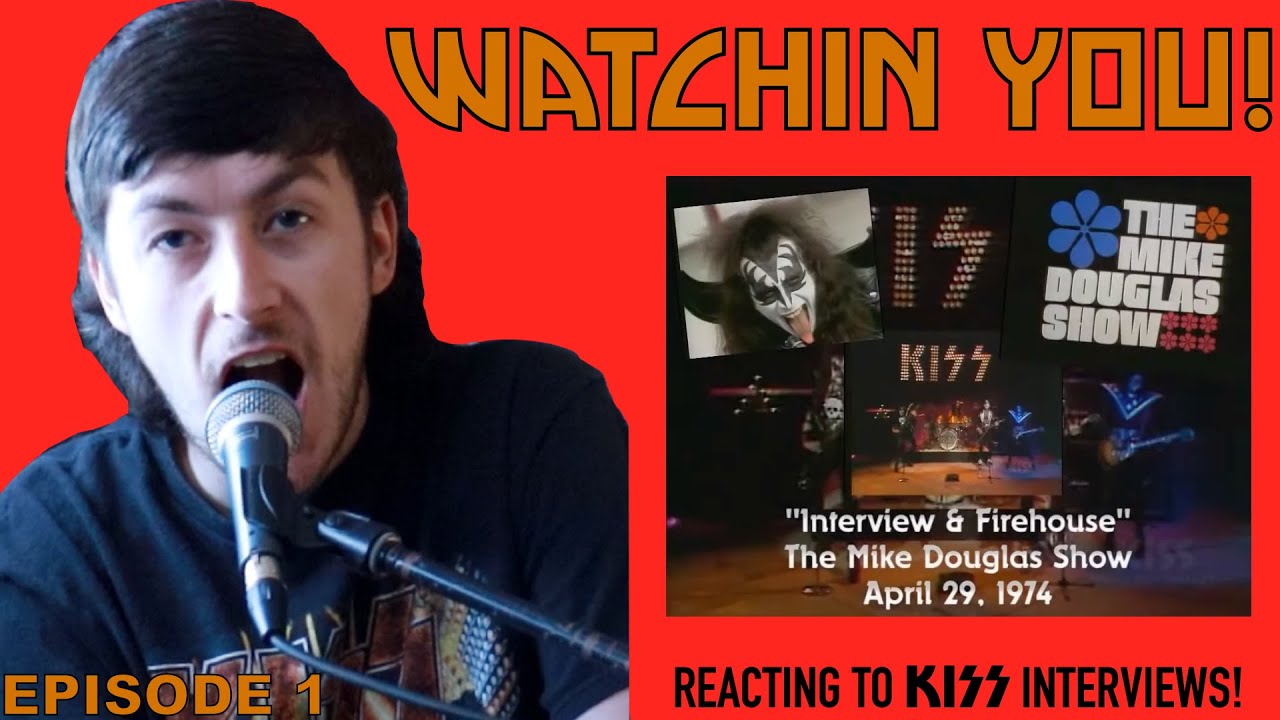 Watching Gene Simmons on Mike Douglas 1974! | WATCHIN' YOU! #1