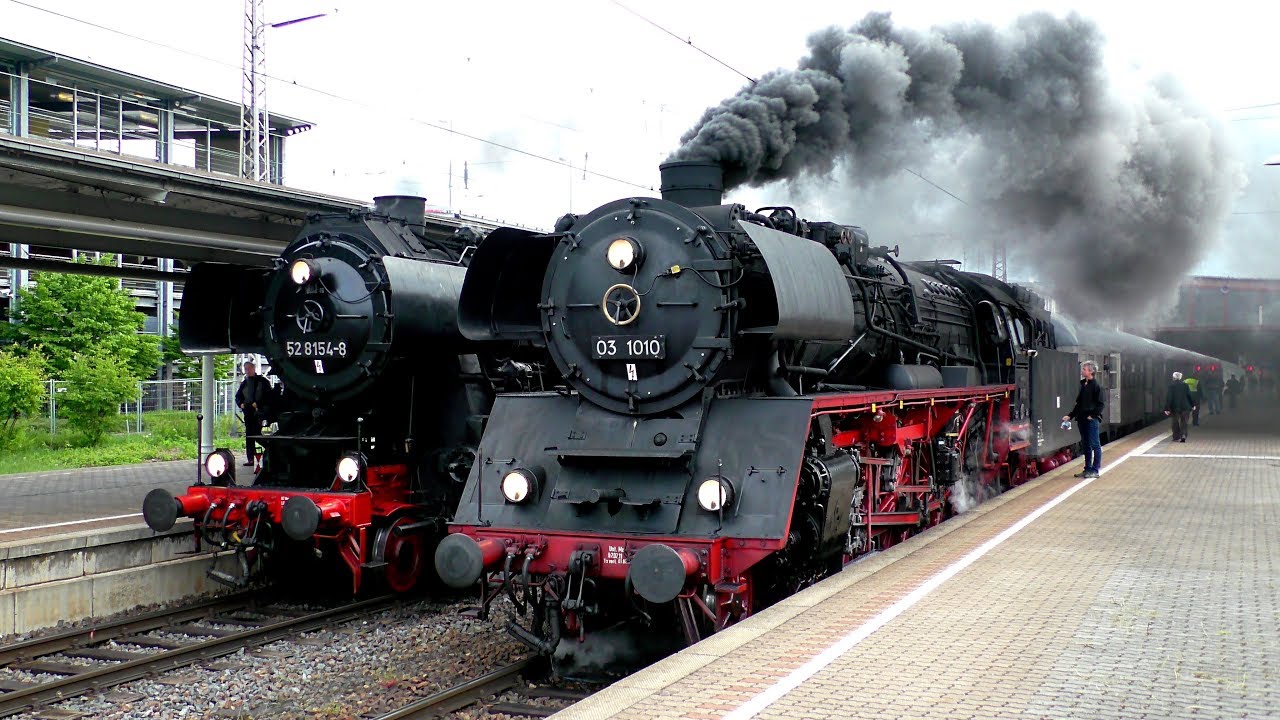 Dampfspektakel 2018 | Mit Volldampf entlang der Saar, Mosel und Eifel mit 03 1010, 52 8154 u.v.m.