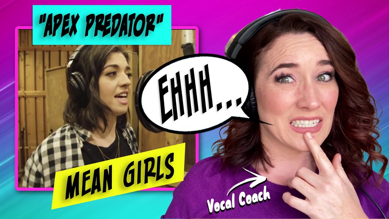 Vocal Coach Reacts to Mean Girls - Apex Predator | WOW! She was...