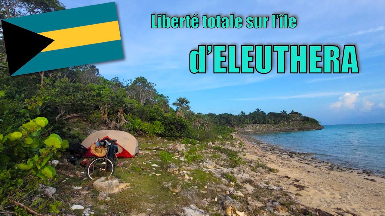 Cyclotourisme exceptionnel sur l'&icirc;le d'ELEUTHERA 🚴🇧🇸