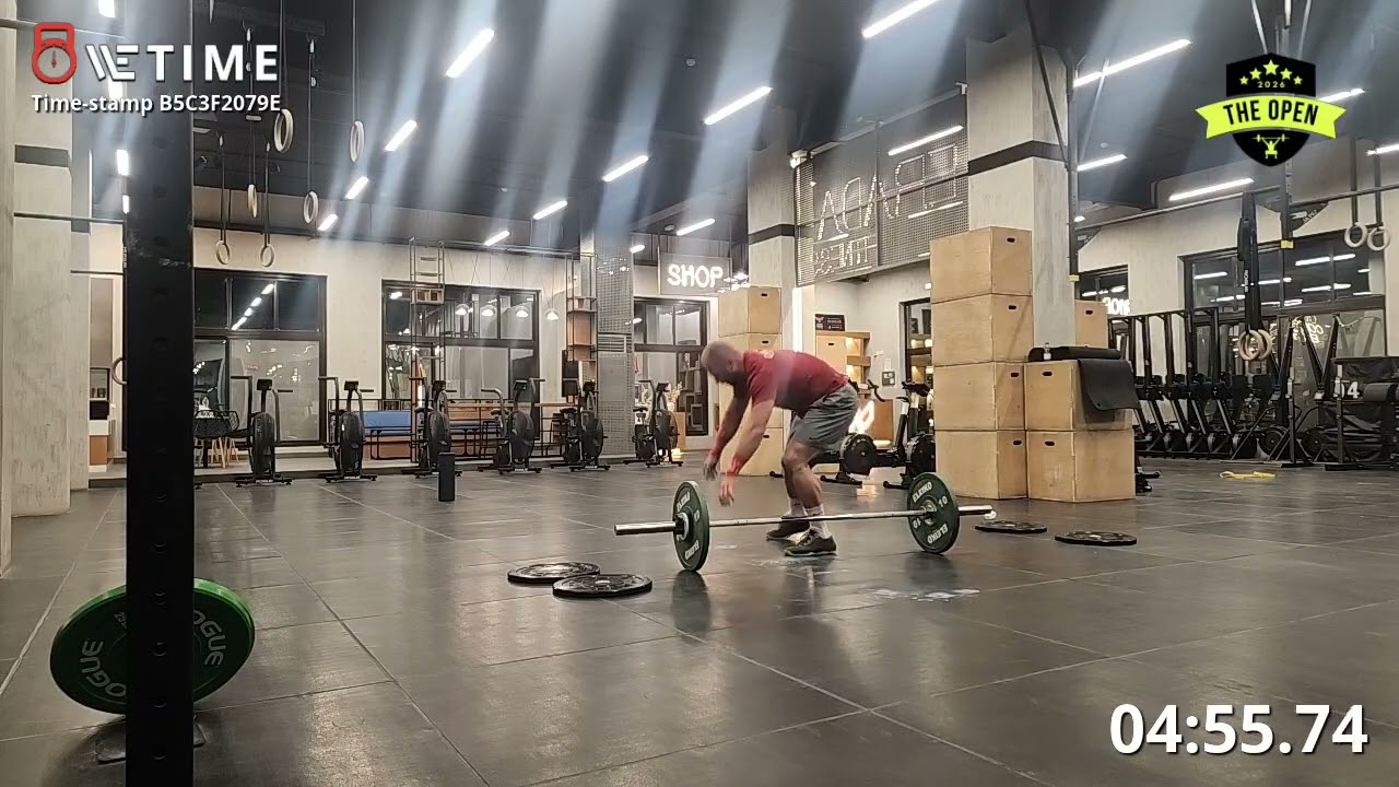 Constantin Ciurea  - crossfit open 26.3