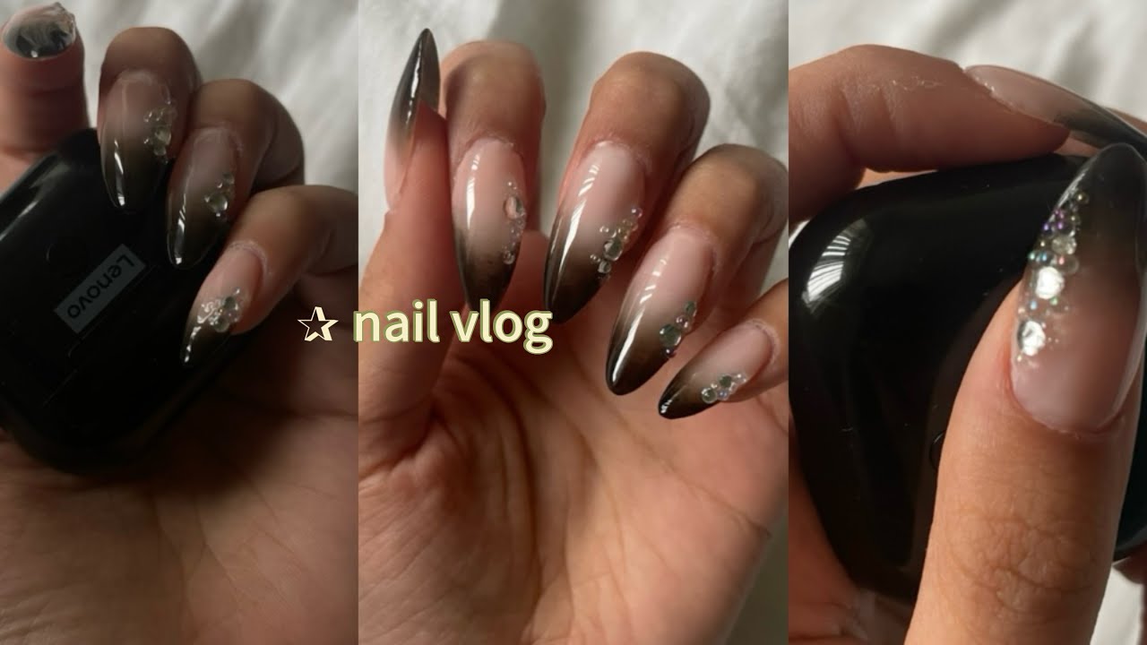 attempting a $200 nail set at home | DIY Nail Art