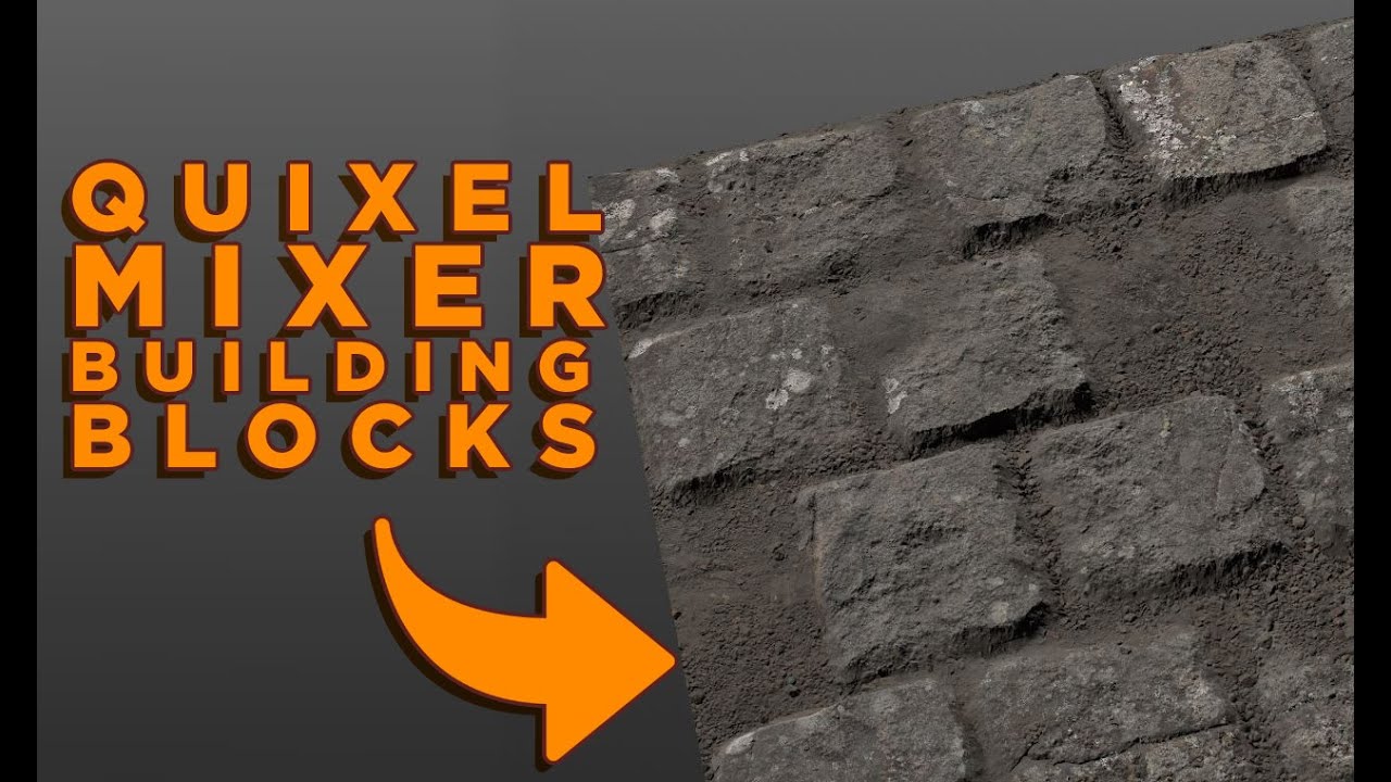 How to Create Stone Walls, Cobblestone, and Stone Tiles In Quixel Mixer