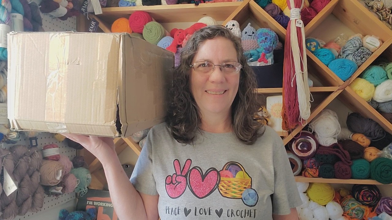 Crochet Yarn Haul First Purchase from LindeHobby