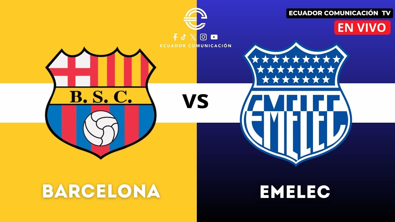 EN VIVO | CLASICO DEL ASTILLERO | BARCELONA VS EMELEC | LIGA PRO | FECHA 3 | CAMPEONATO ECUATORIANO