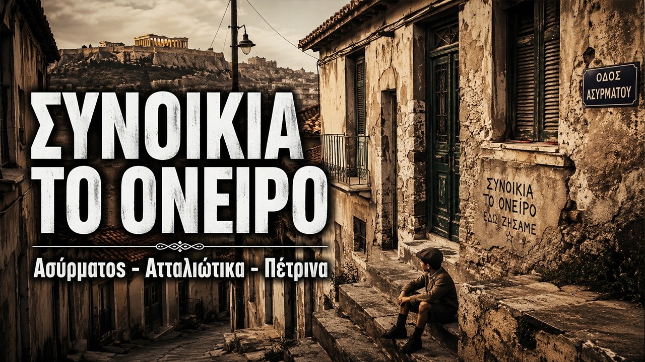 Συνοικία το Όνειρο - Ασύρματος ή Ατταλιώτικα ή Πέτρινα | A Neighborhood Named 'The Dream'  4K