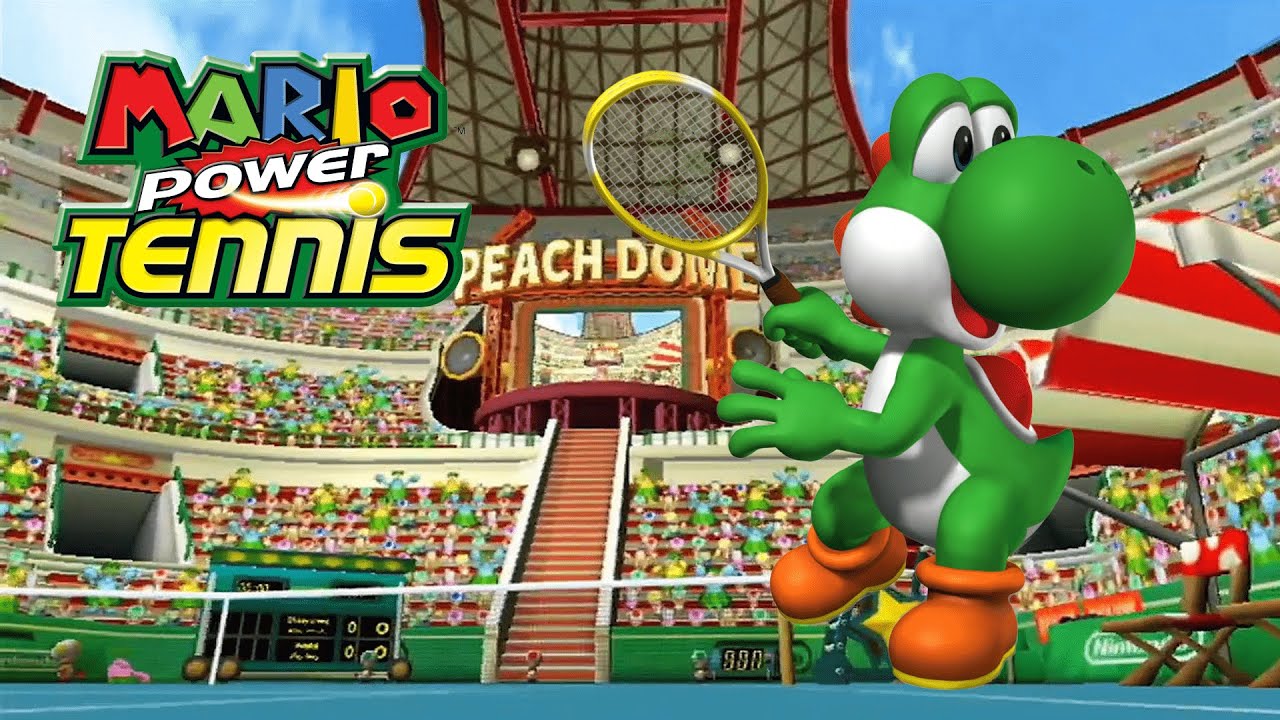 Mario Power Tennis - Yoshi (All tournaments)