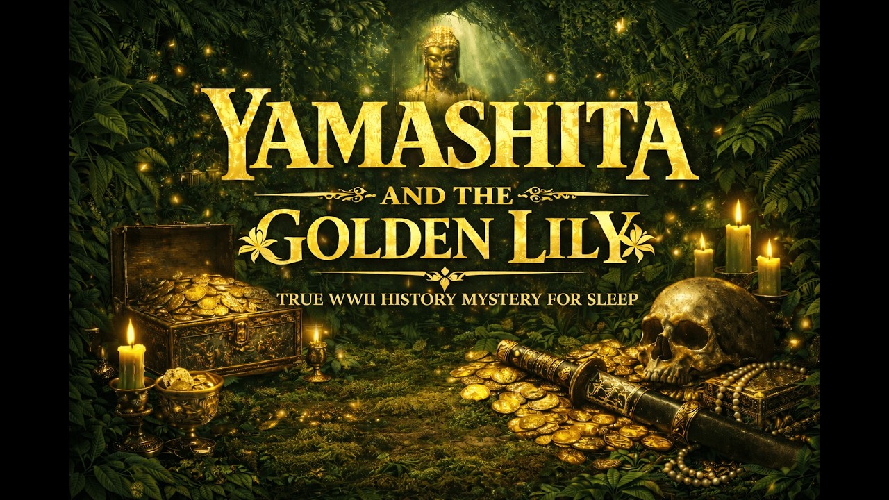 Yamashita’s Gold: The WWII Treasure That Vanished | True Crime History for Sleep
