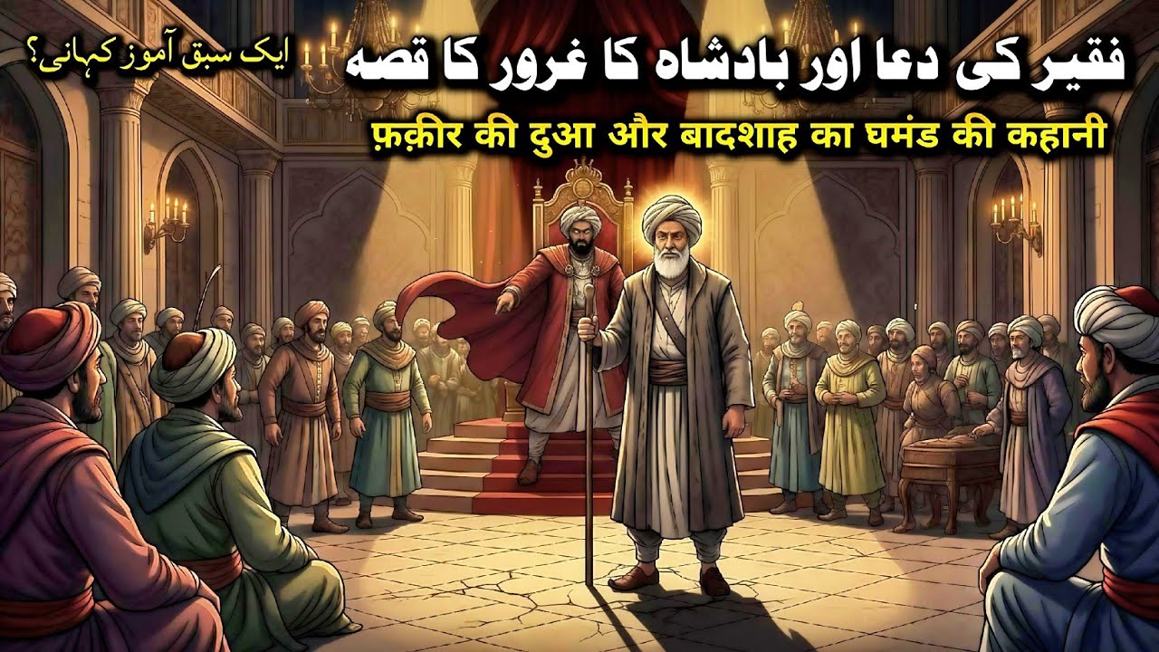 Faqeer Ki Dua Ne Badsha Ka Guroor Tor Diya | Heart touching Islamic Story | Sabaq Amoz Kahani