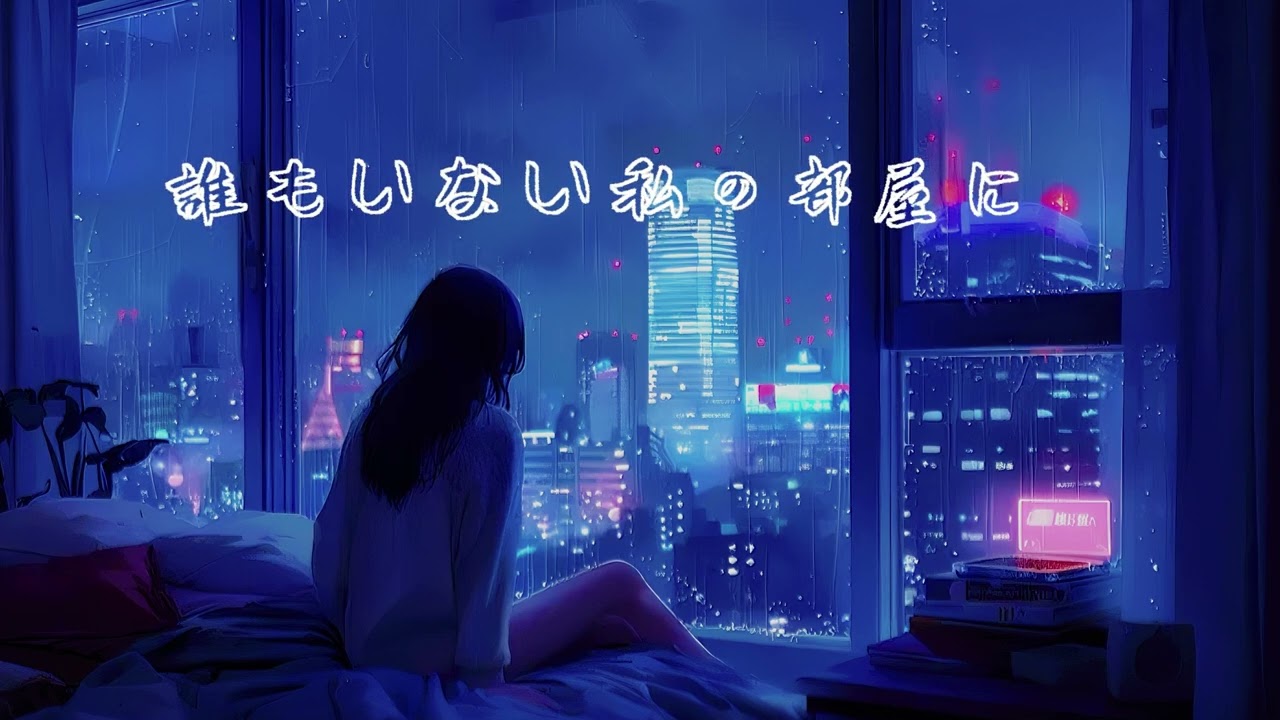 🌙誰もいない私の部屋に｜Midnight Tokyo Lo-fi Dream Pop ✨ 雨とネオンの夜