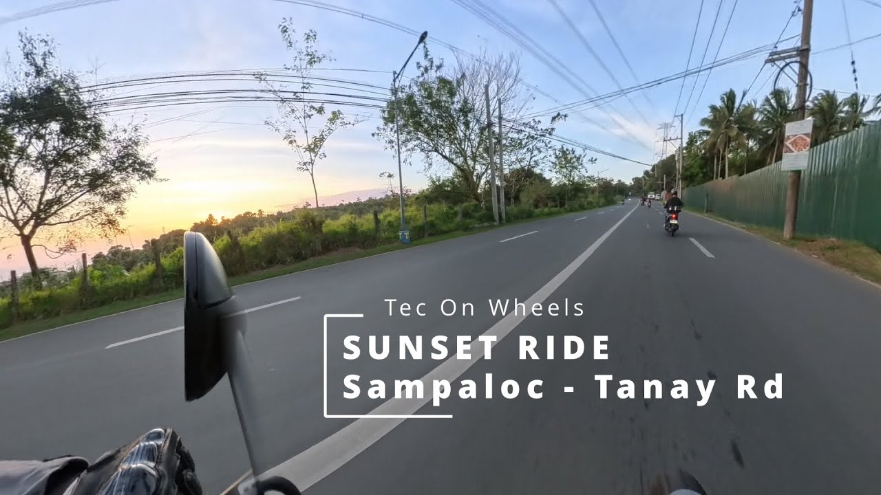 Honda Rebel 1100 Sunset Ride on Sampaloc Tanay Rd