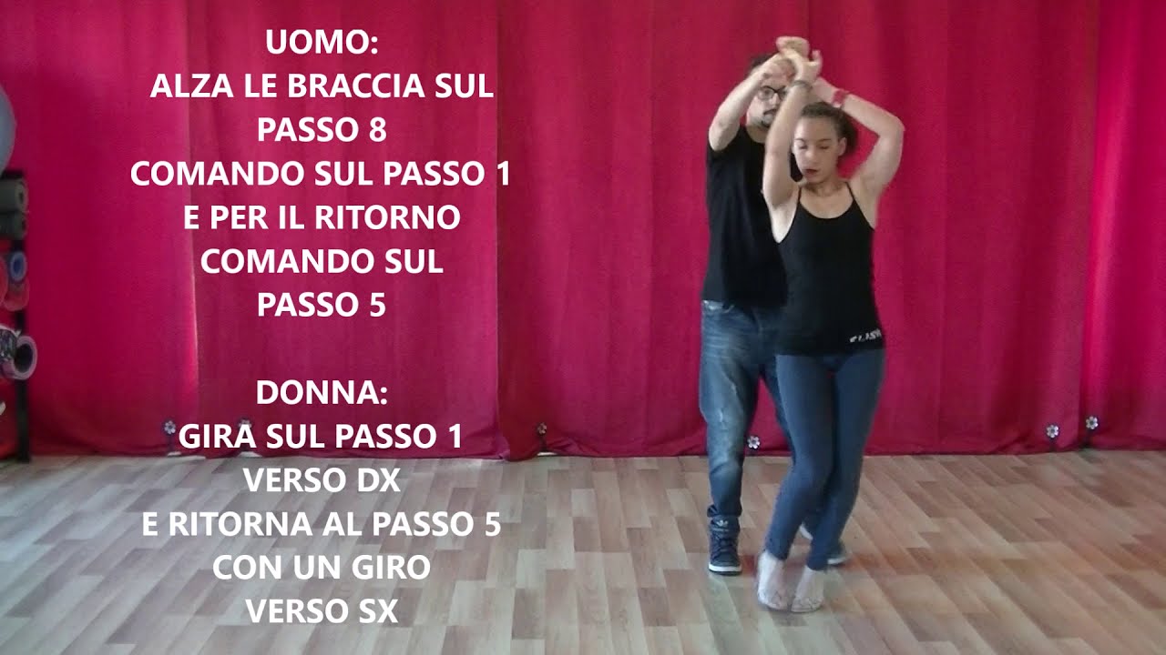 BACHATA TUTORIAL Giro Incrociato
