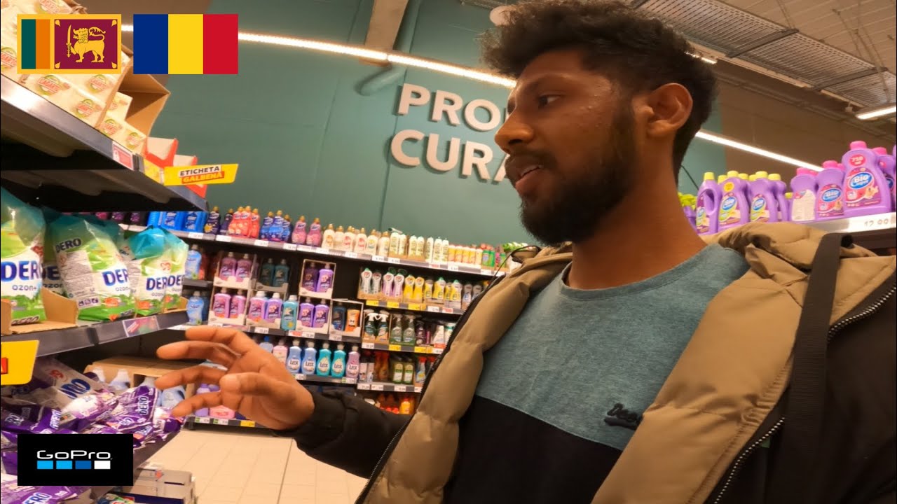 රුමේනියන් Taxi කෑල්ල 🚕👩‍🦰 එක්ක ගියපු Kaufland🇷🇴 | ROMANIA | Baia Mare | VLOG 19