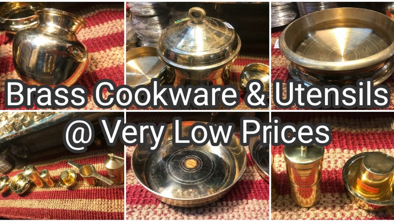 #Brass Cookwares part - 2/வீட்டுக்கு தேவையான பித்தளை வெண்கலம் பொருள்கள் மிக குறைந்த விலையில்