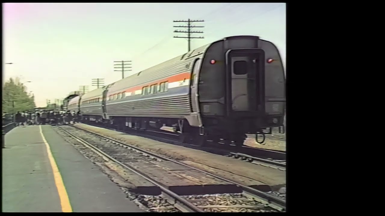 Trains of Lansing, Michigan May 1986 (GTW/Amtrak/C&O)